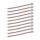 Kit 10 Emendas Conector de Saída Astraled para Fita de Led 8mm