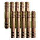 Kit 10 Emendas Para Mangueira Ar Condicionado Reta 12mm Aço Kit 10 Emendas Para Mangueira Ar Condicionado Reta 12mm Aço