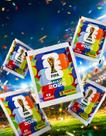 Kit 10 Envelopes Figurinhas Copa Do Mundo 2026 Panini Futbol