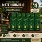 Kit 10 Erva Mate Padrão Uruguaio Yacuy 500g