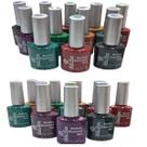 Kit 10 Esmaltes Gel Led Uv Encapsuladas Brilhante glitter
