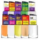 Kit 10 Esmaltes Para Cuidados e Tratamentos De Unhas Cora 10ml