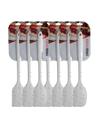 Kit 10 Espátula Atacado Raspadeira Grande De Silicone Clink