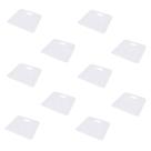 Kit 10 Espátulas Celulose Plástica Aplicação de Massas-Fersil
