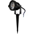 Kit 10 espeto de jardim led 5w branco frio 6500k ip65 corpo plastico galaxy