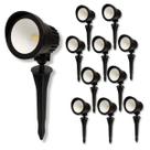 Kit 10 Espeto LED 5W Luz Verde Bivolt Avant para Iluminação