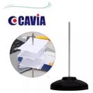 Kit 10 Espeto Para Fixar Papel Metal Preto Organizador Cavia