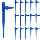 kit 10 Estaca Haste 30cm Azul P/ Aspersor Rosca interna 1/2