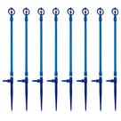 Kit 10 Estaca Haste 96cm com Aspersor P5 Irrigação Fácil Instalação e Alta Eficiência