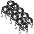Kit 10 Extensor Corda Elástico 1,5M Gancho de Ferro Amarrar Carga Bagageiro Moto Lona Camping Kit 10 Extensor Corda Elástico 1,5M Gancho de Ferro Amarrar Carga Bagageiro Moto Lona Camping