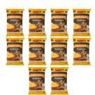 Kit 10 Farofa de Mandioca Temperada Tradicional Original 250g