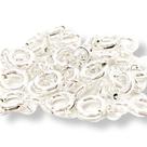 Kit 10 fecho Boia Prata 925 Montagem Pulseira Colar