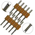 Kit 10 Ferramentas Saca Válvula Schrader Ar Cond Automotivo