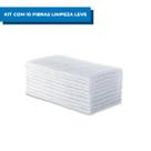 Kit 10 Fibra Tinindo De Limpeza Leve 3m 102x230mm