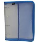 Kit 10 Fichários 4 Furos - Pasta Universitária Pvc Azul - Acp Kit 10 Fichários 4 Furos - Pasta Universitária Pvc Azul - Acp