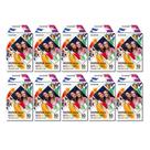Kit 10 Filmes Instantâneo Fujifilm Instax Mini Spray Art - 10 Poses Cada