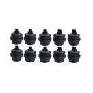 Kit 10 Filtro De Ar Para Compressor Universal 1/4 Npt Nylon