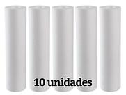 Kit 10 Filtro Refil Cartucho Polipropileno Liso 10 5 Micras