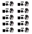 Kit 10 Filtros Ar Completo Roçadeira Importada 33cc 52cc