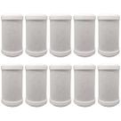 Kit 10 Filtros Carbon Block de 5 de Encaixe de Uso Universal