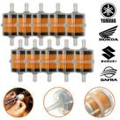 Kit 10 filtros de combustível gasolina universal smartfox honda yamaha suzuki dafra carburadas Kit 10 filtros de combustível gasolina universal smartfox honda yamaha suzuki dafra carburadas