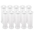 Kit 10 Filtros Liso 9 3/4 Com Rosca - Mpf