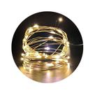 Kit 10 Fio de Fada Led Branco Quente 5 Metros Decoração Luz