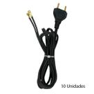 Kit 10 Fio De Ferro Preto 1,80mt Moderno Black Decker Walita Kit 10 Fio De Ferro Preto 1,80mt Moderno Black Decker Walita