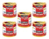 KIT 10 FITA CREPE ADESIVA MASK MASCARAMENTO 710 48mm X 50 m ADELBRAS