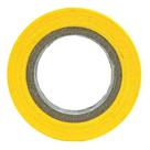 Kit 10 fita isolante amarela10 metros x 19mm