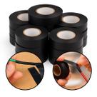 Kit 10 Fita Isolante Antichama Preto 19mm x 10m Segurança e Resistência para Instalações Elétricas 600V 80C