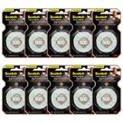 Kit 10 Fitas Dupla Face Fixa Forte Espuma 3m 12mm X 1.5m