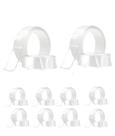 Kit 10 Fitas Dupla Face Transparente Adesiva Resistente Forte