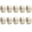 Kit 10 Fitas Empacotamento Embalagem Transparente 48mm x 100m Adelbras