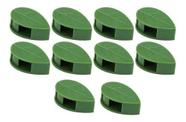 Kit 10 Folhas Clips Adesivos Fixação Parede Suporte Plantas Kit 10 Folhas Clips Adesivos Fixação Parede Suporte Plantas