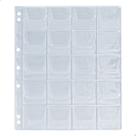 Kit 10 Folhas para Moedas 28x24 Nacional 20 Bolsos com Aba