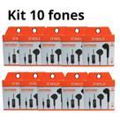 kit 10 fones de ouvido com fio original da A'Gold ENVIO IMEDIATO