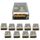 Kit 10 fonte colmeia 12v 10a 110/220v 120w