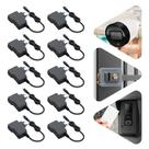 Kit 10 Fontes 12v 1a P4 Plug Tomada Fc Com Proteção Cftv Segurança Eletrônica
