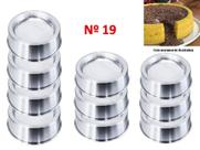Kit 10 Formas 19 Balerine Bolo Piscina Rebaixada Piscininha