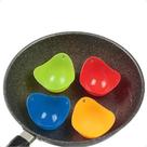 Kit 10 Formas De Silicone Para Ovos Poacher Pochê Livre Bpa