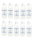 Kit 10 - Frasco De Gel Clinico Para Ultrassons De Imagem, Ecógrafos, Dopplers, Desfibriladores, Tens e Fes De 250 ml