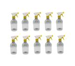 Kit 10 Frasco Pulverizador / Borrifador 500ml - AMARELO E BRANCO