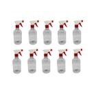Kit 10 Frasco Pulverizador / Borrifador 500ml - VERMELHO E BRANCO
