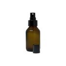 Kit 10 Frascos De Vidro Âmbar 60ml C/ Válvula Spray Preta