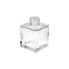 Kit 10 Frascos de Vidro Cubo 100ml Rosca 28mm