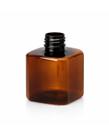 Kit 10 Frascos Plástico Âmbar Cubo 200ml com Válvula Pump para Cremes e Sabonetes -