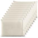 Kit 10 Fronhas ( 5 Pares ) Percal 200 Fios Ponto Palito 100 Algodão