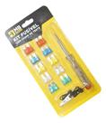 Kit 10 Fusíveis Automotivo Jacaré Mini e Chave MBTools Kit 10 Fusíveis Automotivo Jacaré Mini e Chave MBTools