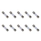 Kit 10 Fusíveis de Vidro 20A 6mmx30mm Kit 10 Fusíveis de Vidro 20A 6mmx30mm